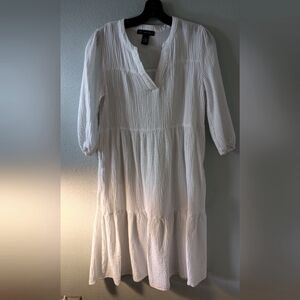 Beautiful white flowy dress